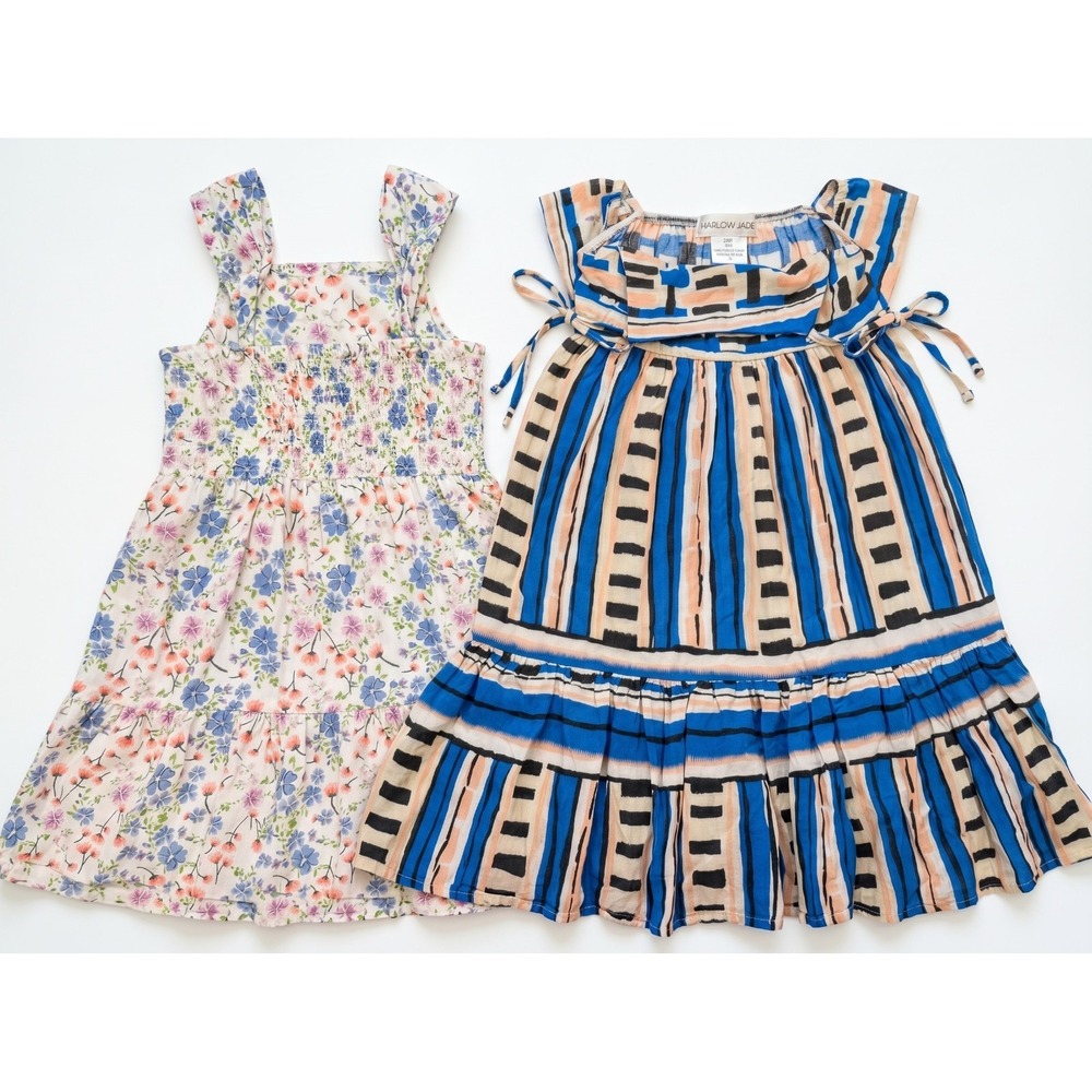 Curated 6-Piece Toddler Girls Dress Capsule Lot – Size 18MO-2T - Picture 3 of 3